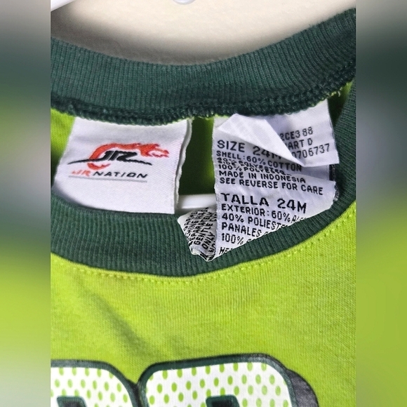 Infant Baby Vintage Jr. Nation Dale Earnhardt Jr. #88 T-shirt, Size 24 Months - Picture 2 of 2